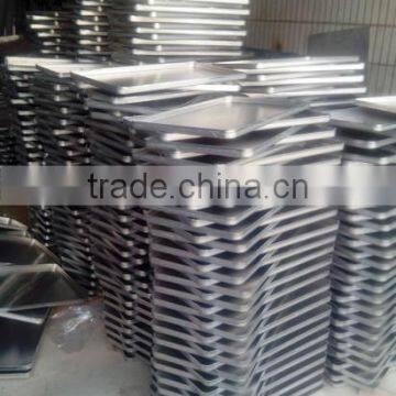 OEM ODM Factory Supply Top Quality Custom Sheet Aluminum Metal Tray for Seafood Fast Frozen Processing photo-3