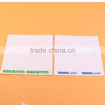 china customized easy peel off transparent pvc vinyl sticker