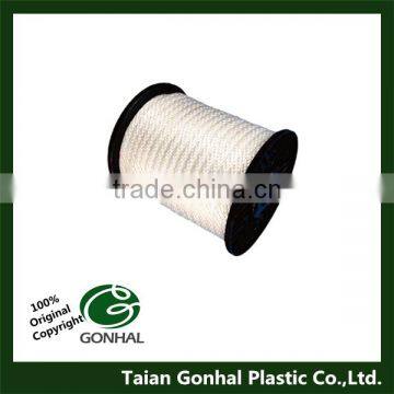 Gonhal 6mm Nylon Diamond Plated Flag Rope White