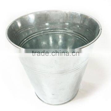 10 liters steel metal tin paint pail with lid lock ring