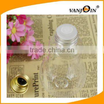 Screw Cap Lamp Bulb Shaped Plastic Juice Bottles photo-4