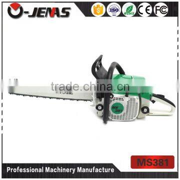 Oem standsrd size 381 72.2cc steel power chain saw machine