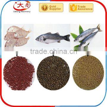 Best fish feed pellet extruder processing machine