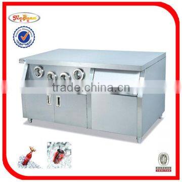 Stainless Steel Kitchen Work Table With Cup Dispenser photo-4