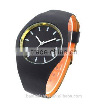 2017 New Style 5ATM Waterproof Silicone Chain Bracelet Watch photo-4