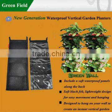 Green Field Waterproof Vertical Wall Gardening Planter