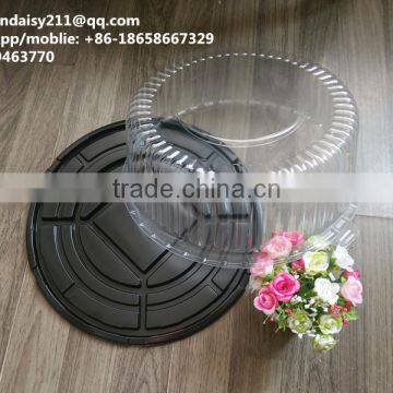 10 Inch Disposable Feature and Cake Industrial Use Plastic Cake Dome Containers, Custom LOGO Accept photo-2