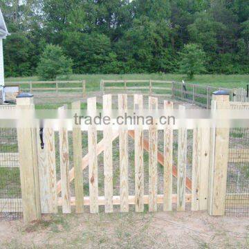 6' convex tractor gate