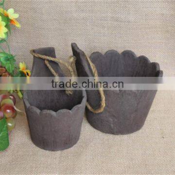 Handmade Small Antique Decoration Craft Wooden Barrel photo-6