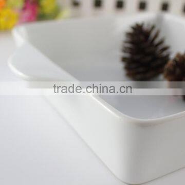 Hospitality Hotel Supply Ceramic Baking Dish Custom Logo Bakeware photo-5