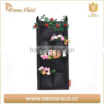 Vertical Hanging Multi Pouches Vertical Garden Felt Grow Bag photo-2