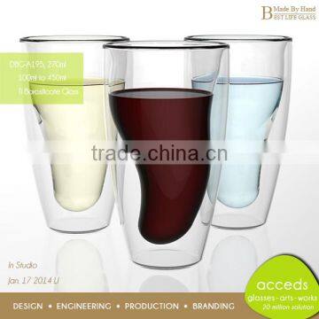 Design Made-By-Hand Clear Glass Beer Can Shaped Glass photo-4