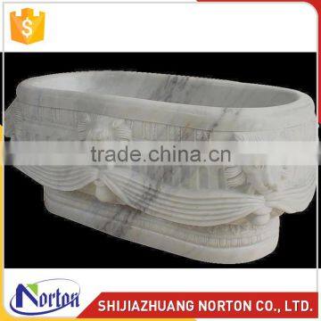 Norton factory marble stone indoor bathtub for sales NTS-BA002LI