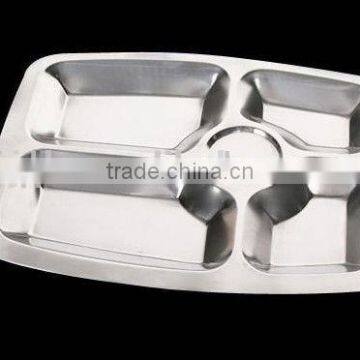 SS18/8 Stainless Steel Fast Food Tray photo-3