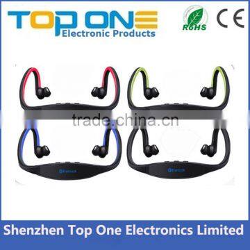 Cheapest S9 Bluetooth 3.0 Wireless Neckband Sport Stereo Bluetooth Headset With Mp3 Player photo-3