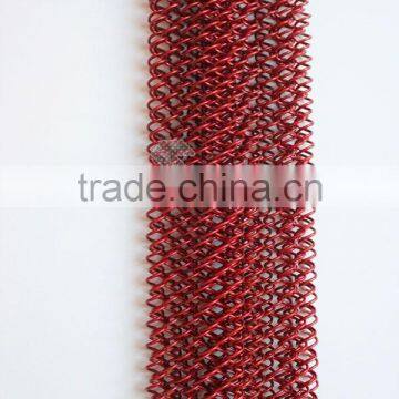 Customing Made Red Metal Wire Mesh Custom Room Divider photo-3