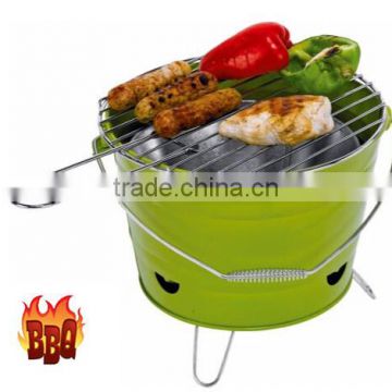 BBQ Bucket Charcoal Grill / Indoor or outdoor Charcoal bbq grill bucket