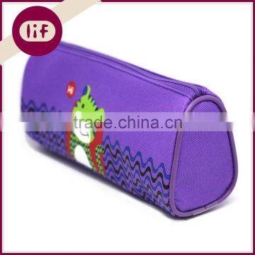 With Cartoon Animal Printing Canvas Pencil Bag, Tiger Printing Pencil Bag,Canvas Pencil Bag photo-2