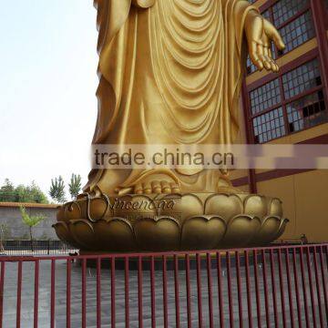 Regional Buddhism Antique Metal Craft Bronze Large Outdoor Sculptures photo-5