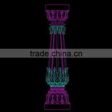 New Design High Quality Home Decor Building Support Marble Columns photo-3