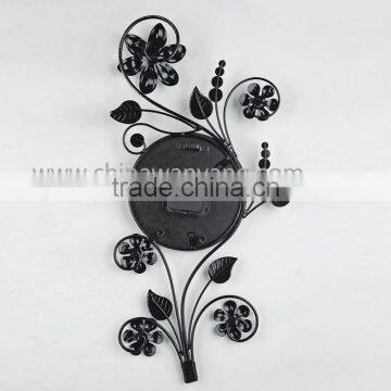 Hot Sale Dendritic Silvery White Nice Home Decor Wall Clock photo-6