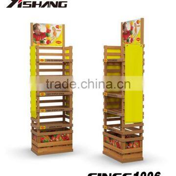 Wholesale Fashion Wooden Cosmetic Display Stand For MAC Makeup photo-3