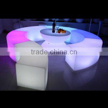 Modern Led Furniture Bar Chair Stool, Light up Led Bar Chair Stool photo-3