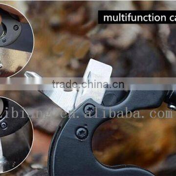 Special Birthday Gifts Multifunction Carabiner Knife Keychain