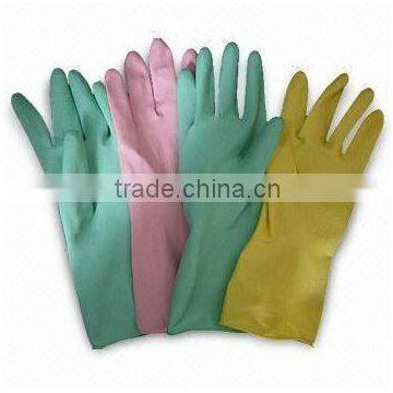 Cheap Latex Glove long household rubber glove Safety Gloves