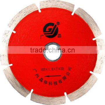 segmented diamond saw blade for stone/105mm diamond blade for granite/marble/diamond tool manufacturer