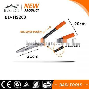 10" 65mn Blade Tescopic Handle Garden Hedge Shear photo-2