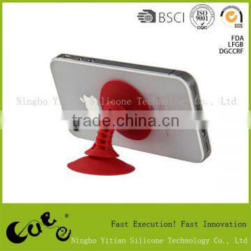 silicone phone suker stand/silicone photo holder/photo stand