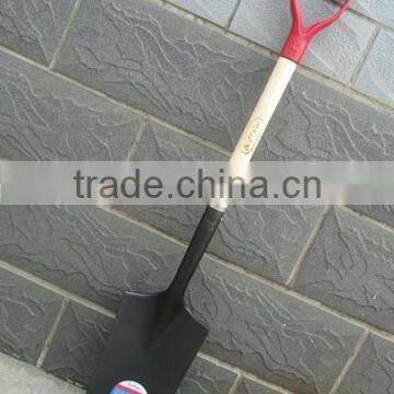 wooden handle shovel