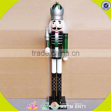 Wholesale Baby Wooden Colorful Custom Nutcracker, Popular Kids Wooden Nutcracker, Fashion Wooden Custom Nutcracker W02A006 photo-6