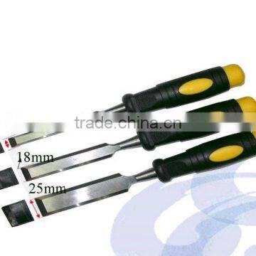 Woodworking Alloy Steel Chisels Set With Double-Color Handle