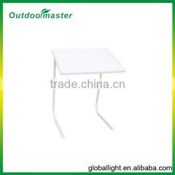 Portable Foldable TV Dinner Table Hight Adjustable photo-2