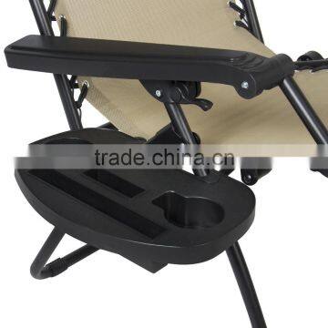 Outdoor Use Convenient Lounge Round Cupholder Cup Chair photo-6