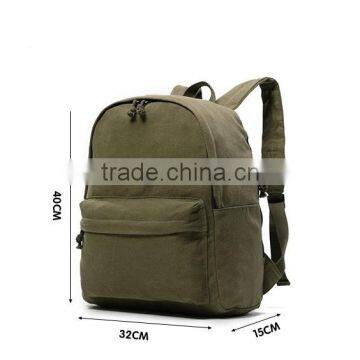 Durable Fashion Canvas Backpack 2015 photo-2