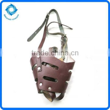 Dog Mouth Cover, Leather Muzzle, Pet Muzzle