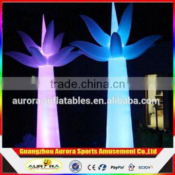 High Quality LED Colorful Outdoor Advertising Inflatable Light Inflatable Portable Stage Light Wedding Use Decoration