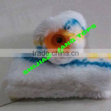 Colorful long nap paint roller