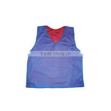 Reversible Training Vest Bibs/Made up of 100% polyester/Mesh fabric/Doube Side