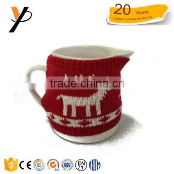 Coffee Mug Cup Knitted Cover Christmas