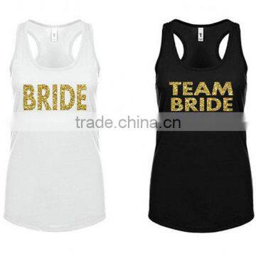 2017Fashion Custom Printing Wholesale Cotton Gym Women Tank Tops Singlet photo-3