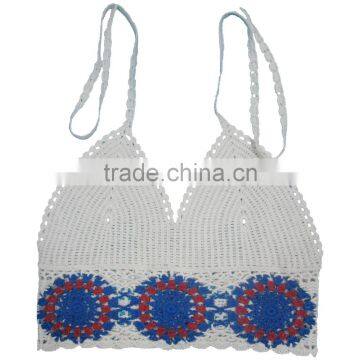 lady's crochet top bikini