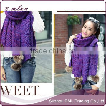 New fashion wholesale high quality acrylic scarf winter