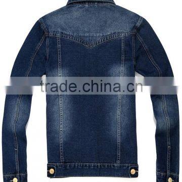 2016 New Custom Mens Denim Fall Jactets&coat OEM Service Clothing Wholesale photo-4