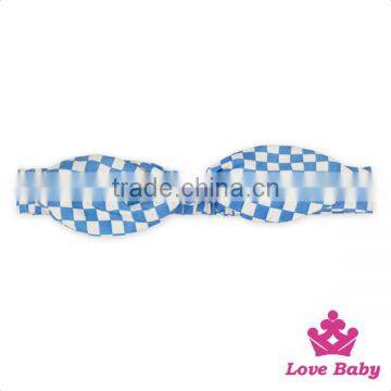 FDK260 Lovebaby Wholesale Baby Hairband White Dots Print Headband Rabbit Ears Pattern Elastic Hairband photo-6