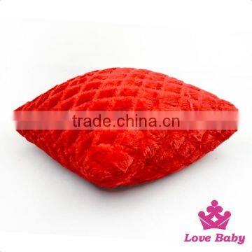 Wholesale Cheap Soft And Comfortable Feel Plain Yellow Mesh Sofa Plush Pillow Case Cover photo-6