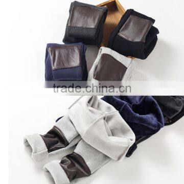 S15244A 2017 Children Pants Solid Color Kids Leggings photo-2